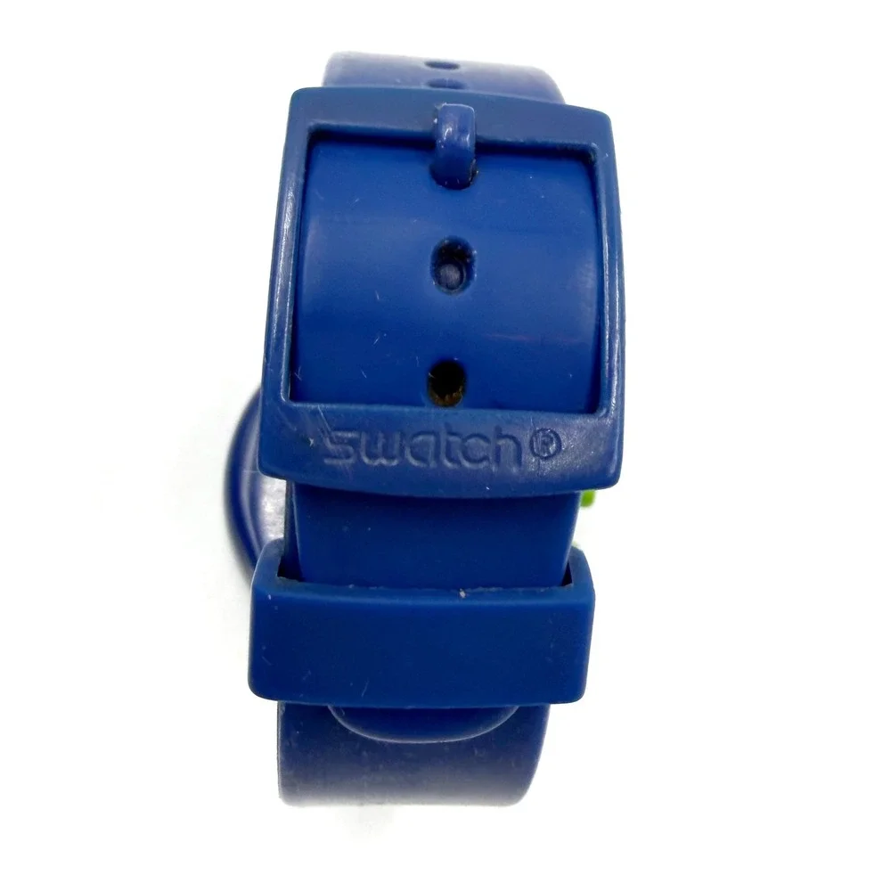 Swatch Chronograph Watch *NEEDS‎ BATTERY Blue Green Swiss SR936SW